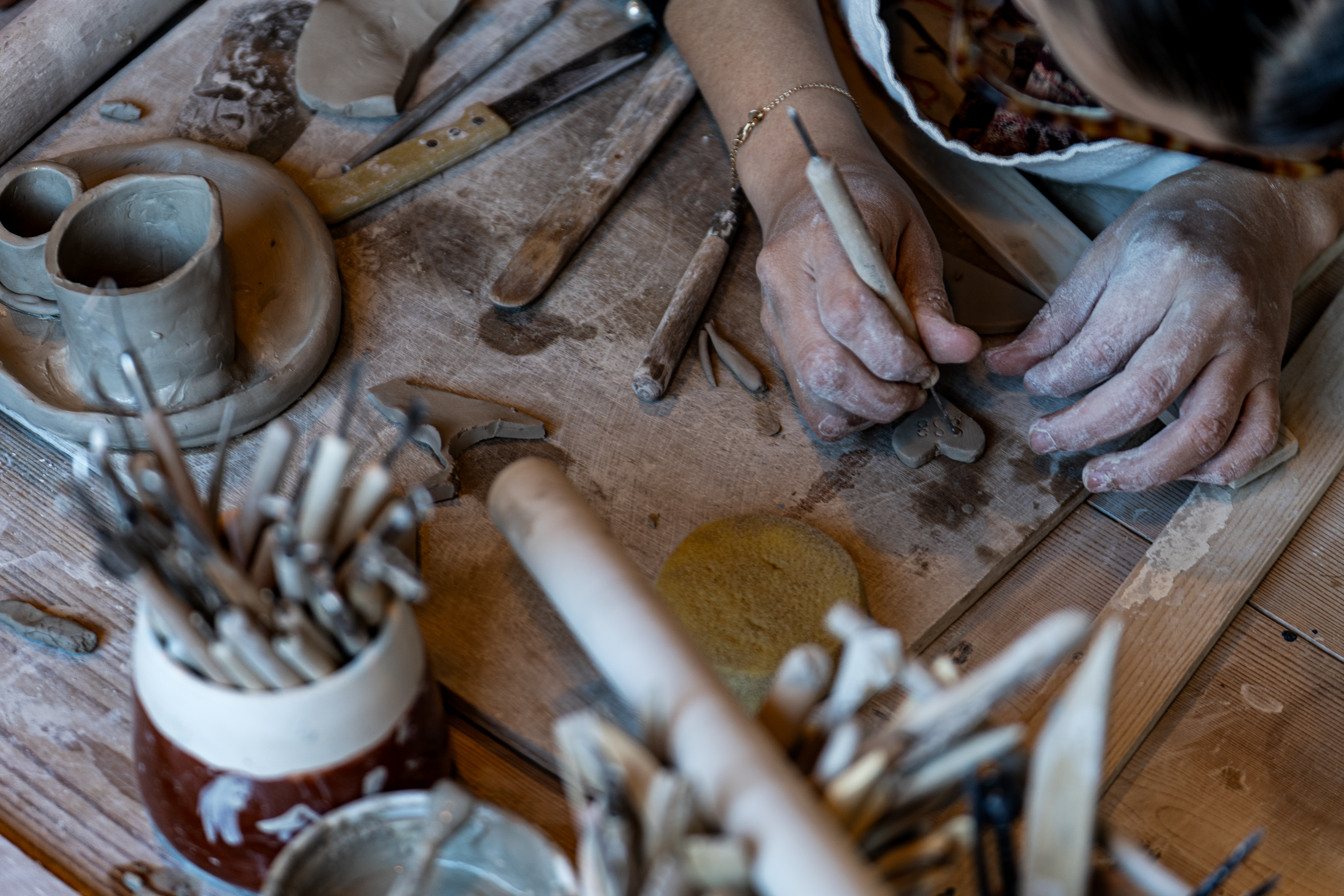 Cours de modelage en céramique